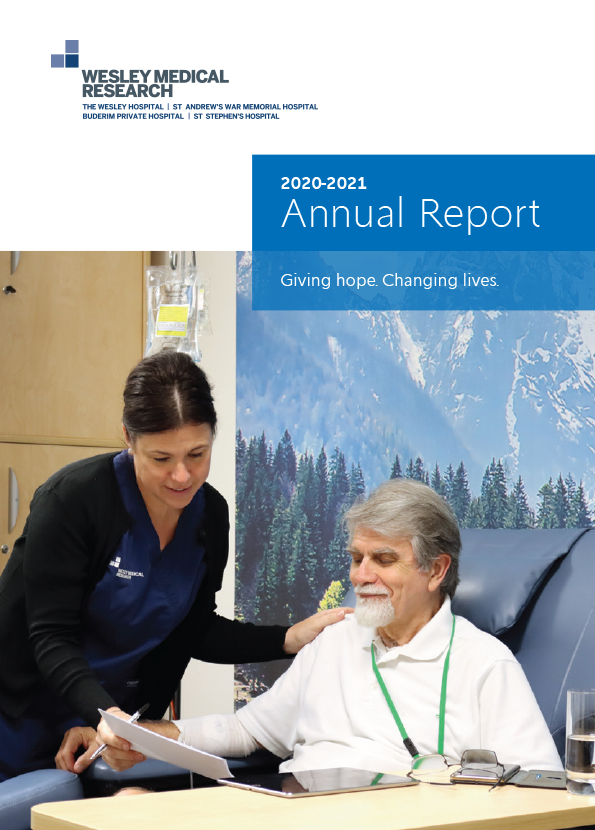 Cover of the 2020-2021 Annual Report